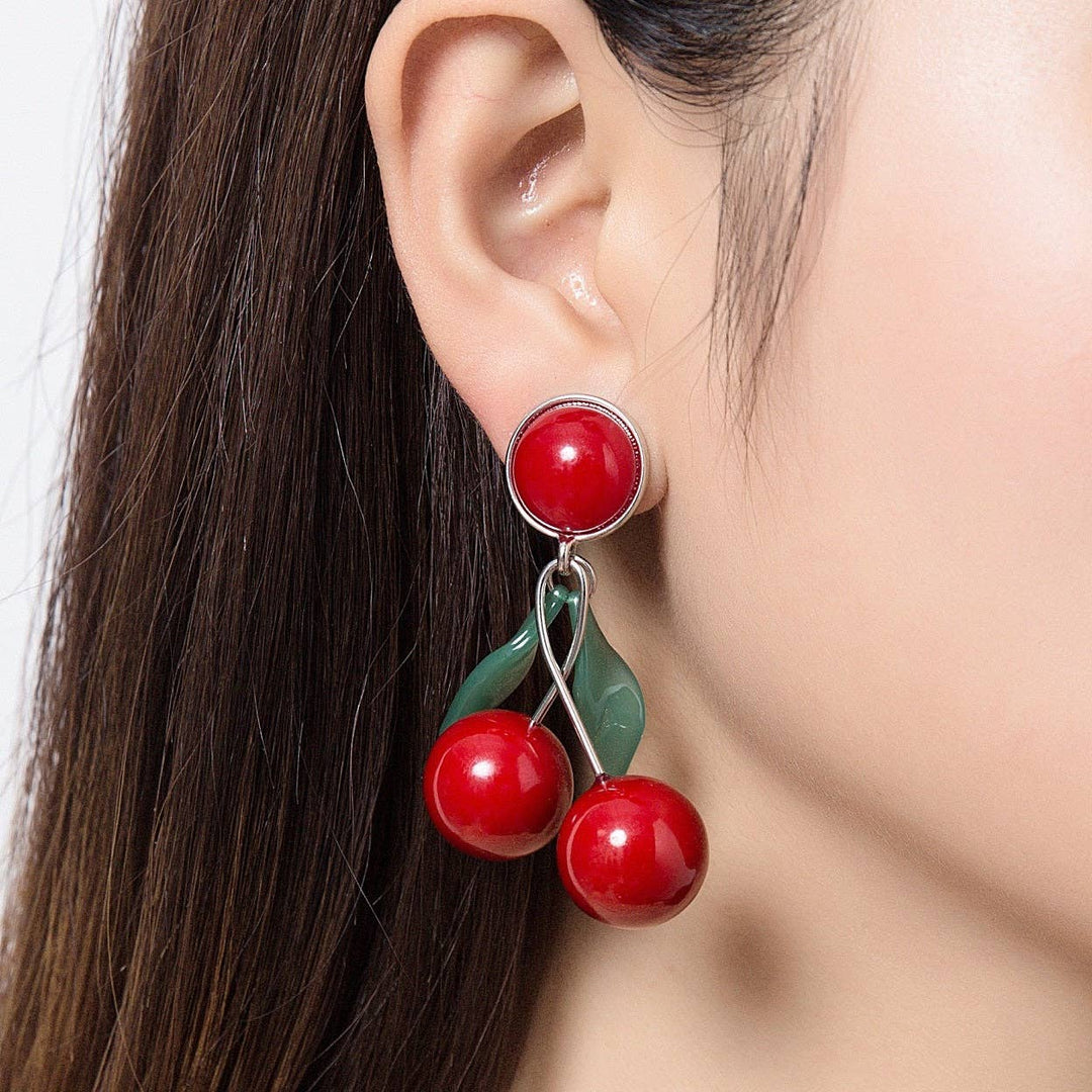 Boucles d'oreilles Cara Cerises