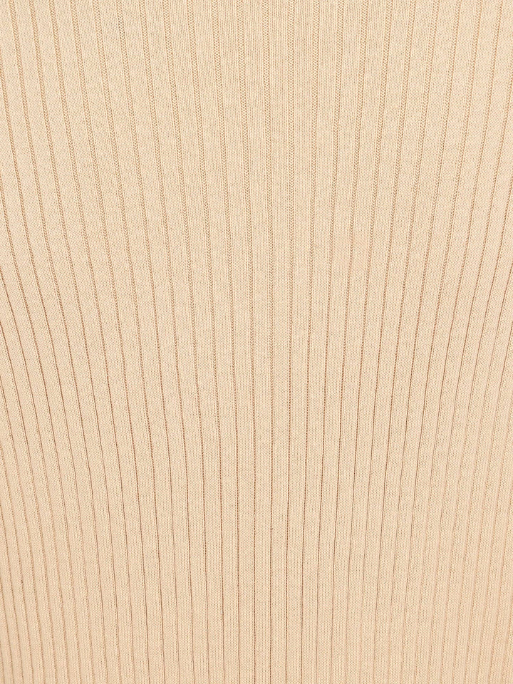 Mark Texture Strickpullover in creme