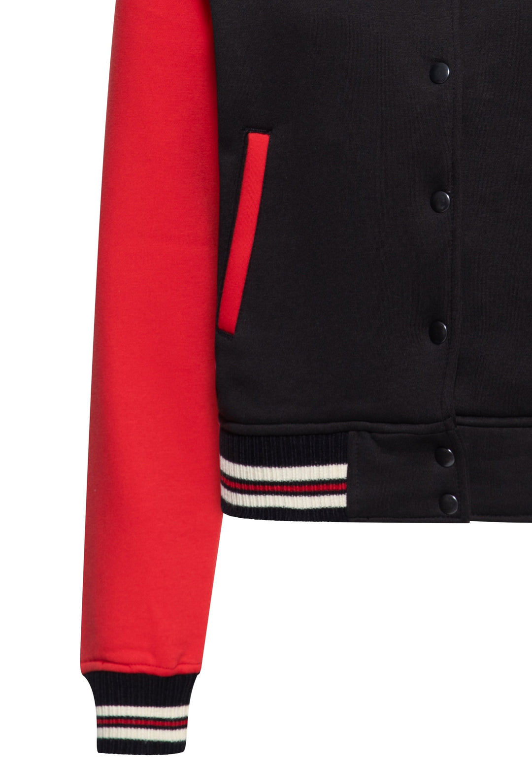 Queen Kerosin - College Sweat Jacket »Q« in red