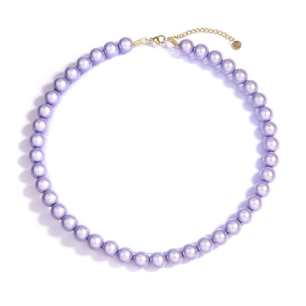 Fox par Ren GmbH - Collier Magic Pearls Yuri en Violet / Lilas