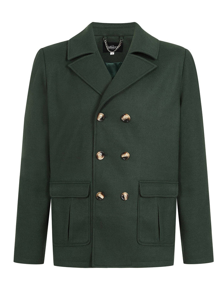 Lindy Bop - Blake-Pea-Coat in grün