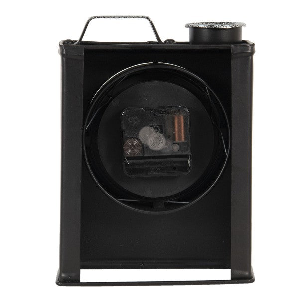 Clayre & Eef - Horloge de table jerrycan noir Route66