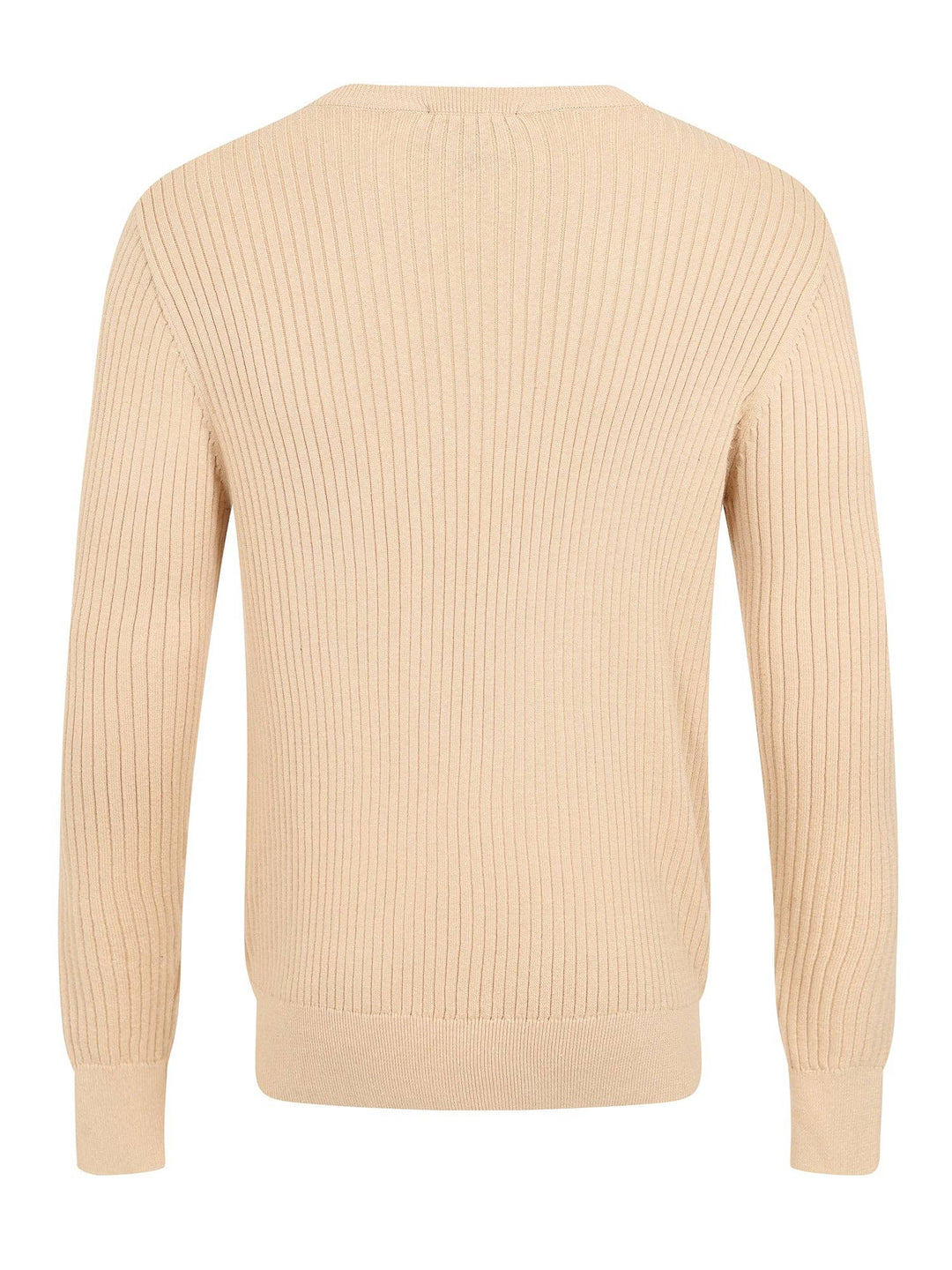 Mark Texture Strickpullover in creme
