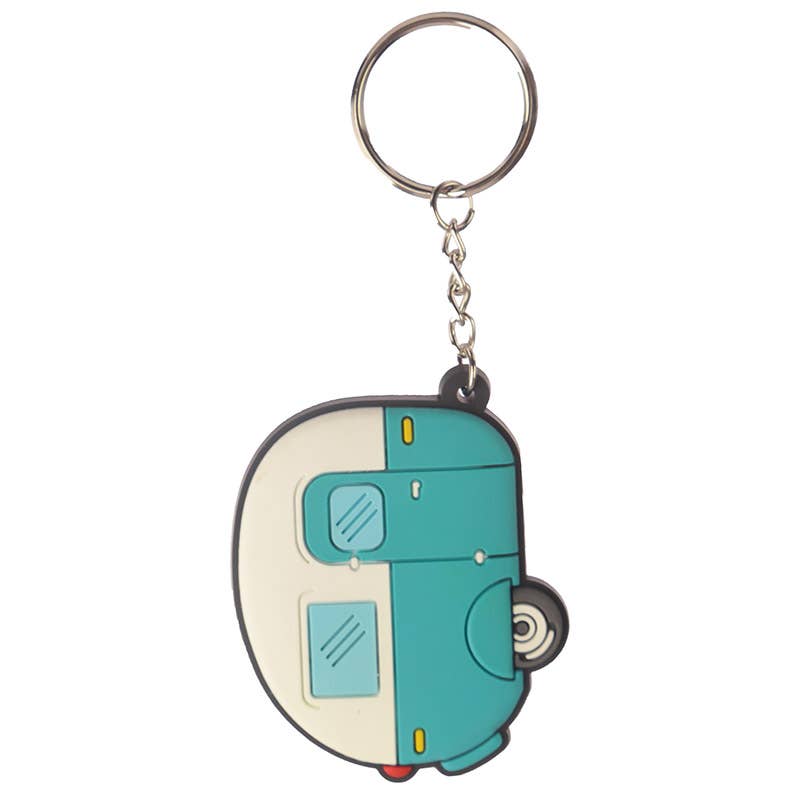 Caravan PVC keychain