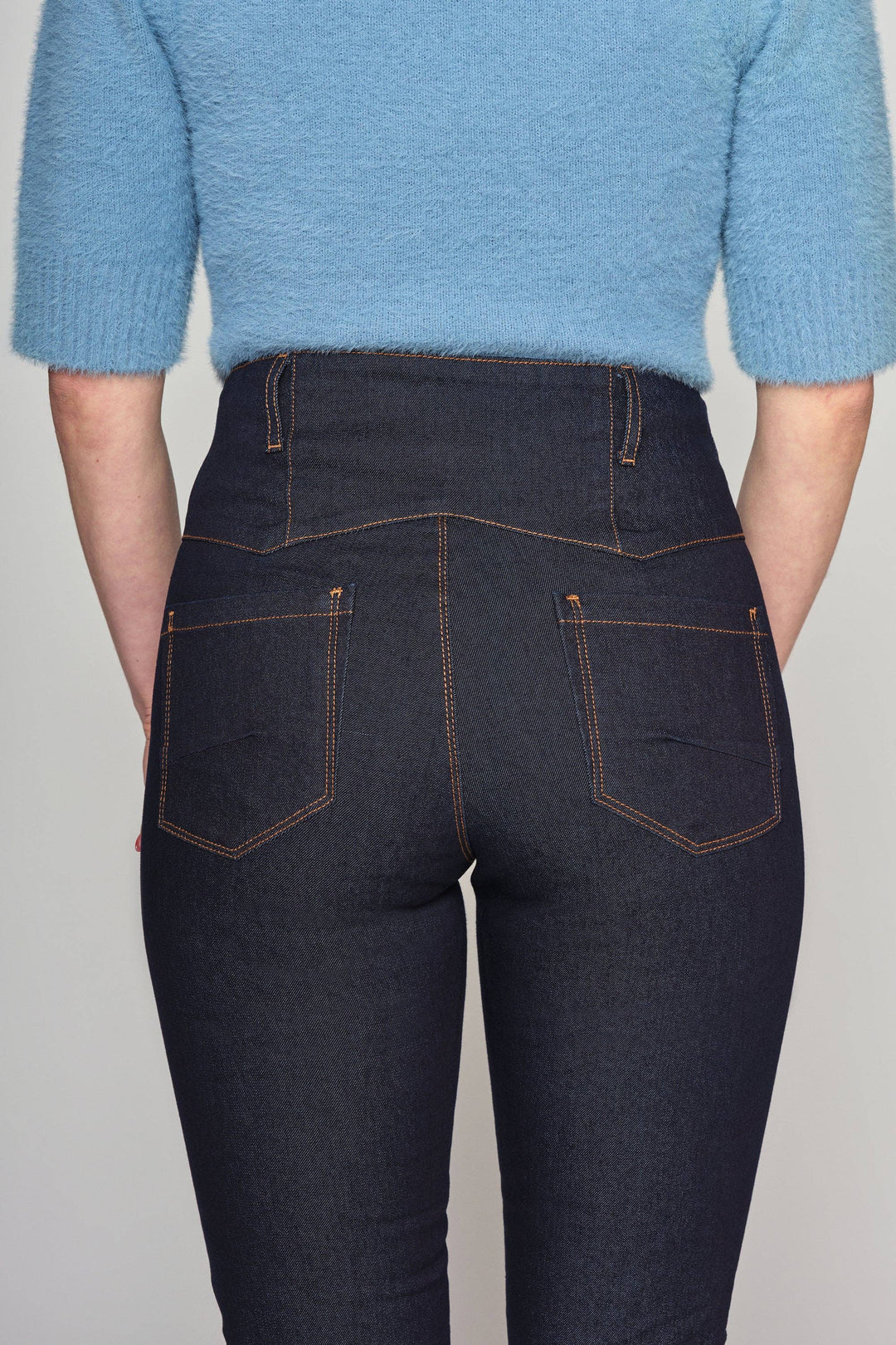 Rebel Katie Denim Jeans in navy