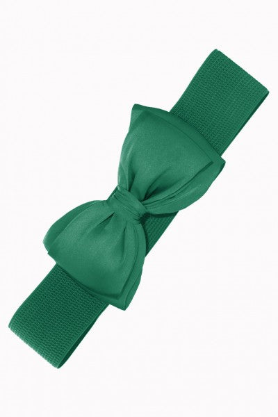 Banned Retro - Ceinture extensible Bella Belt en vert