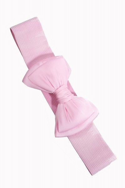 Banned Retro - Ceinture extensible Bella en rose