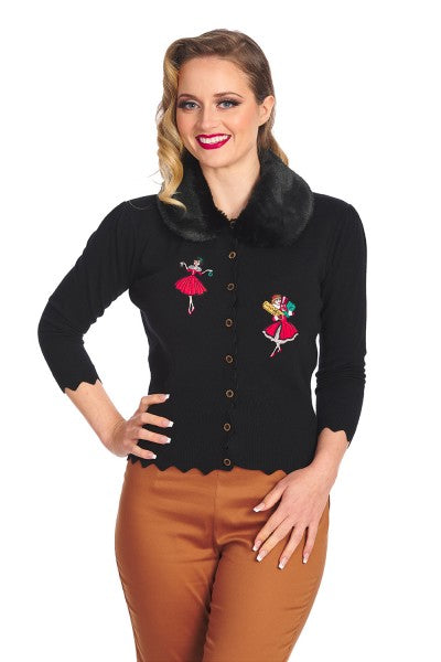 Banned Retro - Vintage Christmas Holiday Cardigan