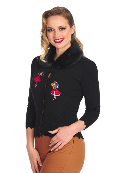 Banned Retro - Vintage Christmas Holiday Cardigan