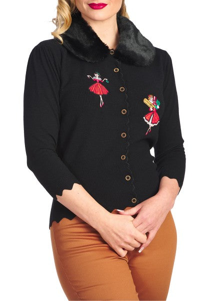 Banned Retro - Vintage Christmas Holiday Cardigan