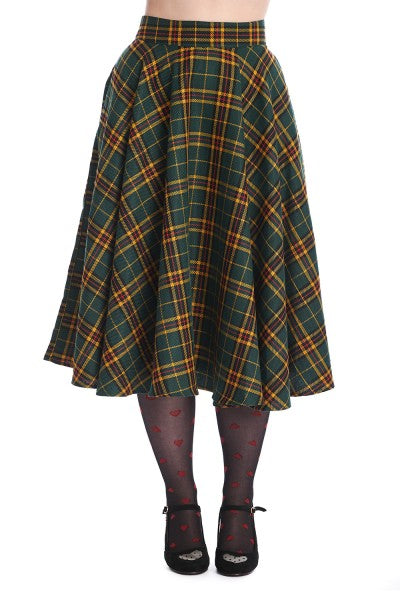 Banned Retro - Highland Green Swing Rok