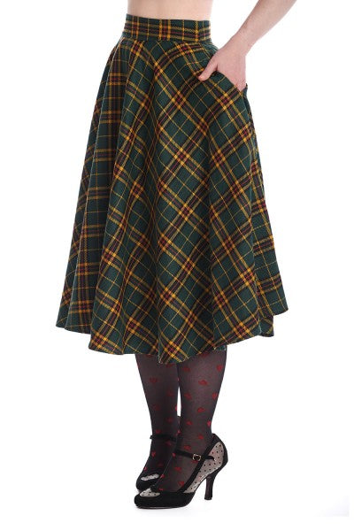 Banned Retro - Highland Green Swing Rok