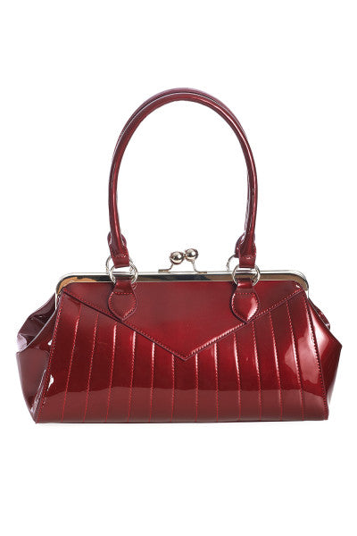 Banned Retro - Borsa Maggie May bordeaux