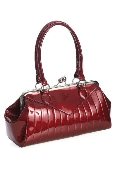 Banned Retro - Bolso Maggie May burdeos