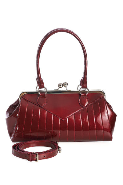 Banned Retro - Maggie May Handbag burgundy