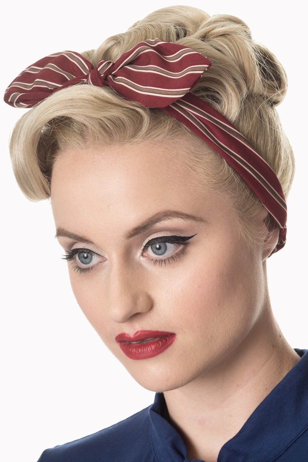 Banned Accessories – Brandy Hairband burgundy