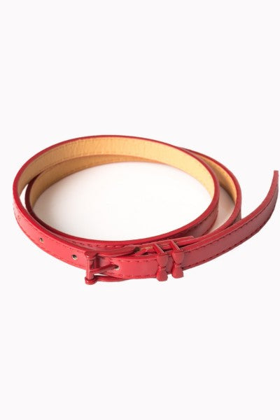 Banned Retro - Ceinture Come Back en rouge