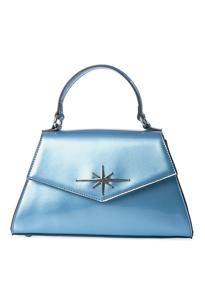 Banned Retro - Dance the Night Away Handbag in blue