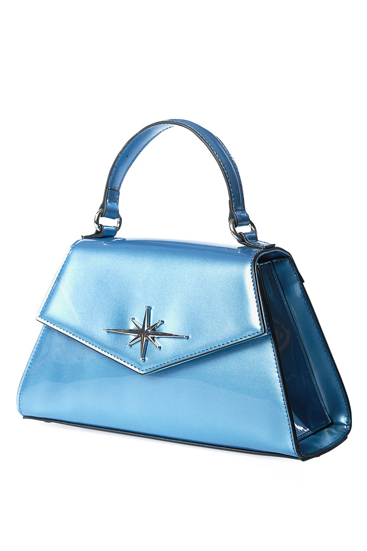 Banned Retro - Dance the Night Away Handbag in blau