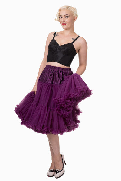 26" - Banned Retro - Petticoat Lifeforms en aubergine