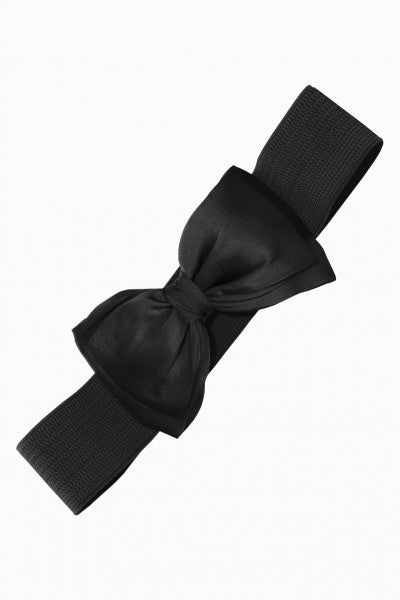 Banned Retro - Ceinture extensible Bella Belt en noir