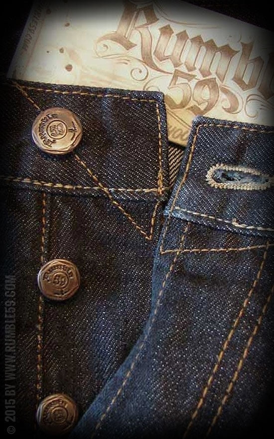 Rumble59 - Jeans Denim Brut