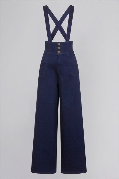 Collectif Womenswear - Freya Jeans - Dungarees