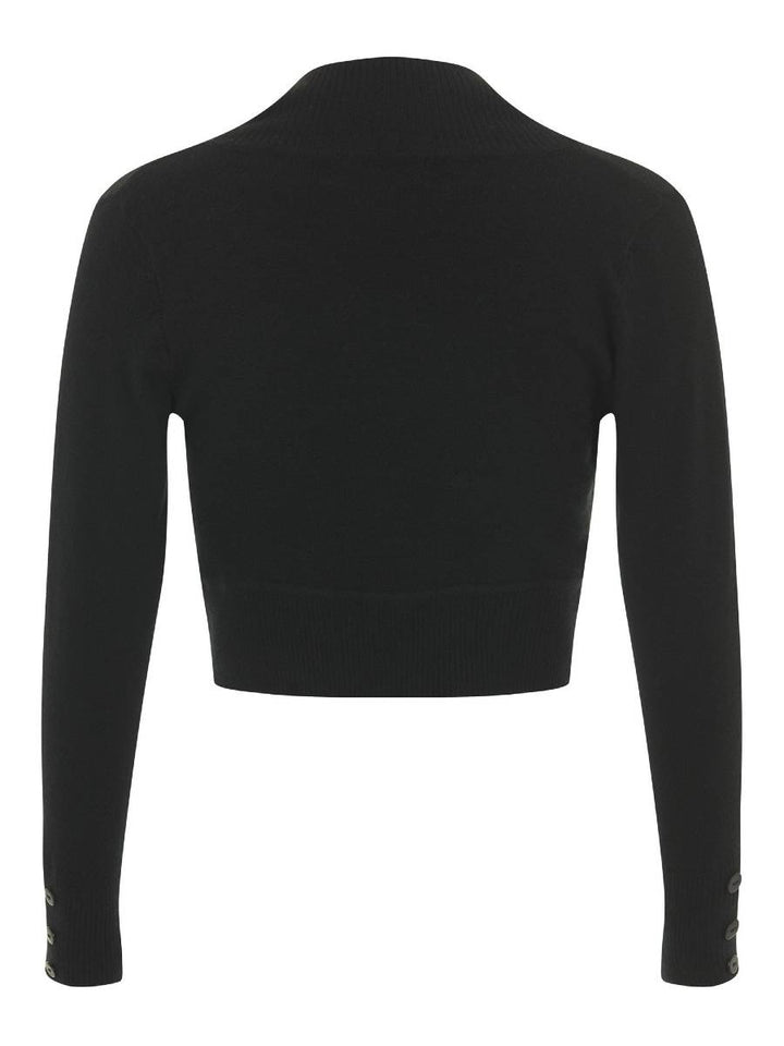 Collectif Womenswear - Jean Bolero in black