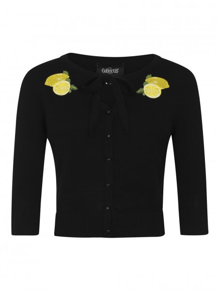 Collectif Dameskleding - Charlene Lemons Cardigan