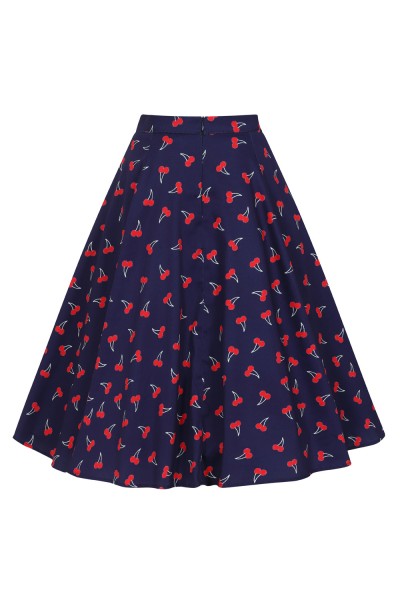 Hearts & Roses - Sweet Cherry Swing Skirt