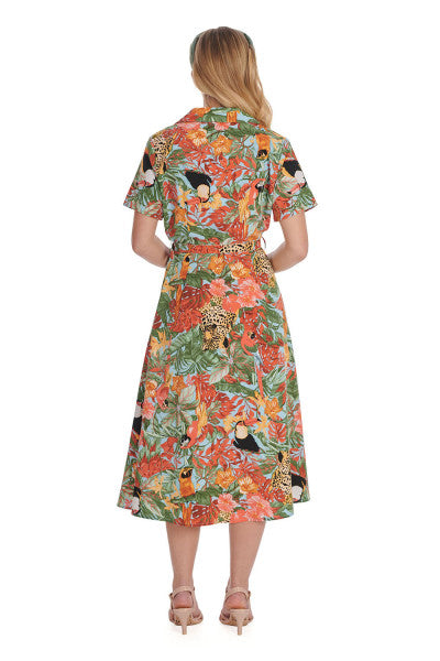 Banned Retro - Wild Parrot Dress