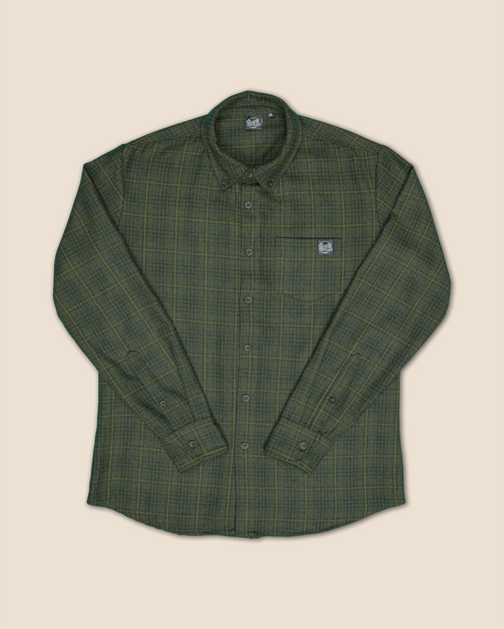 The Nilwik Clothing Co. - The Foundry Series green check Hemd