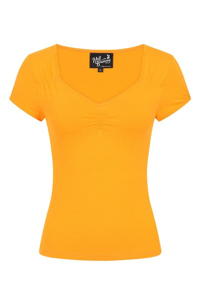 Hell Bunny – Mia Top in orange