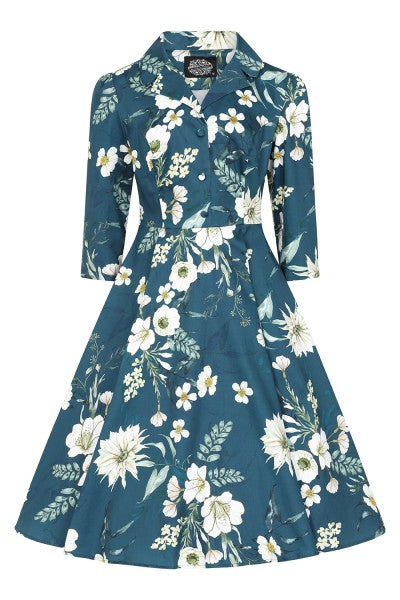 Hearts & Roses - Petal Floral Swing Dress