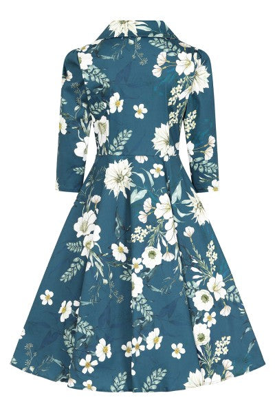 Hearts & Roses - Petal Floral Swing Dress