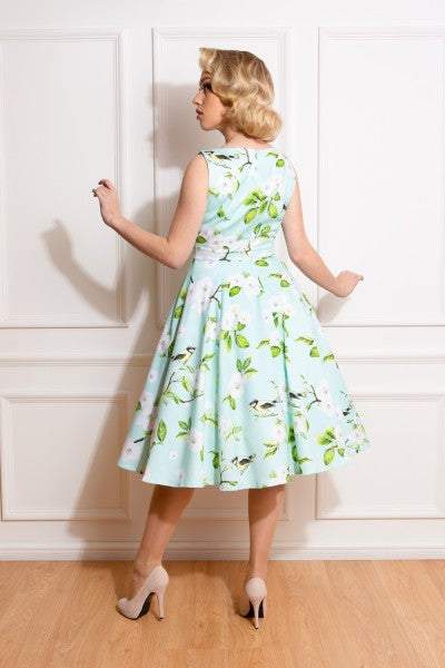 Hearts & Roses - Robe Swing Florale Andrea