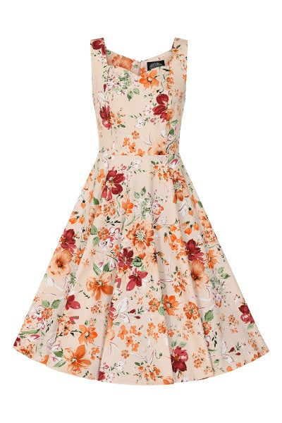 Hearts & Roses - Vestido de Swing Floral Ariana