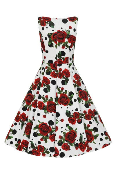 Hearts & Roses - Robe Swing Florale Colette