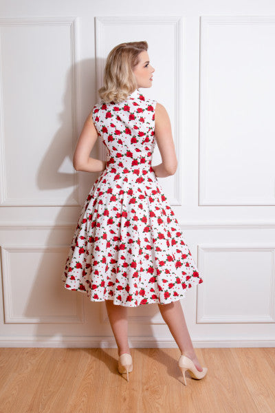 Hearts & Roses - Cora Floral Swing Dress