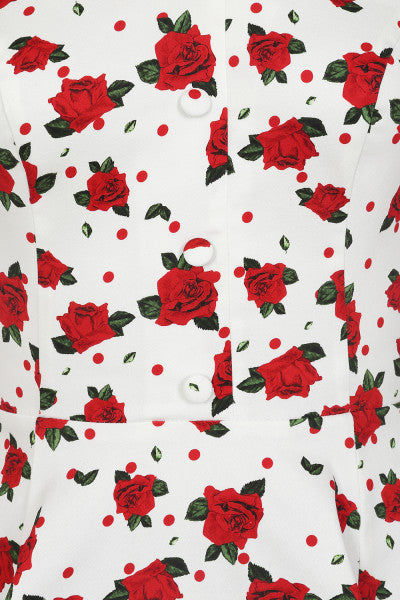 Hearts & Roses - Cora Floral Swing Dress