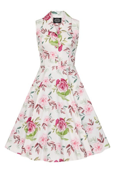 Hearts & Roses - Vestido de Swing Floral Darla