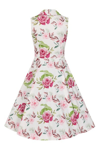 Hearts & Roses - Vestido de Swing Floral Darla