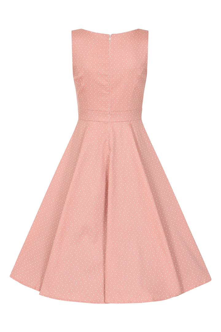 Hearts & Roses - Elodie Polka Dot Swing Dress