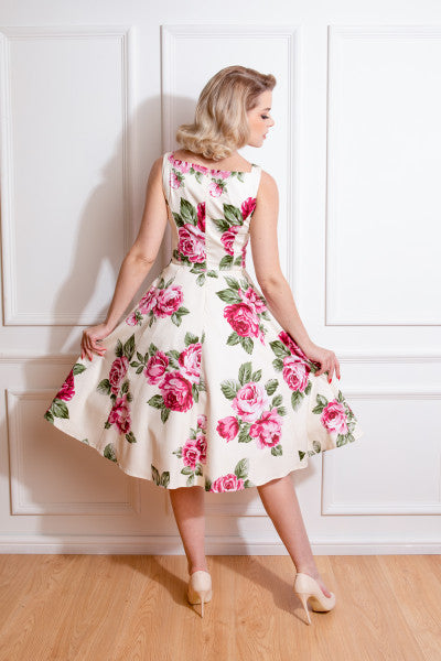 Hearts & Roses - Frances Floral Swing Jurk