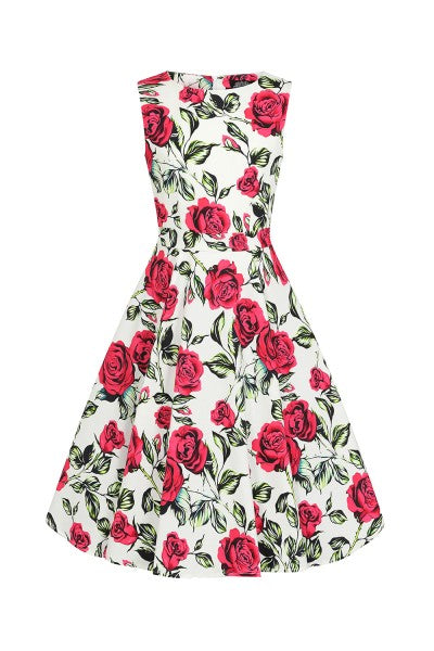 Hearts & Roses - Girls Hazel Floral Swing Dress