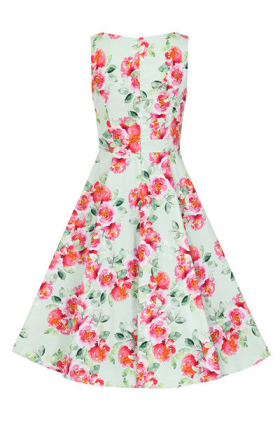 Hearts & Roses - Vestido de Swing Floral Marissa