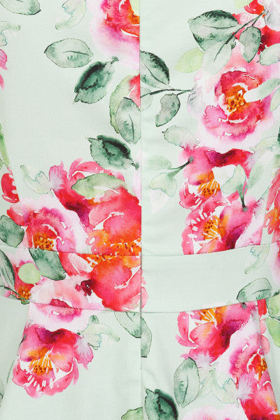 Hearts & Roses - Marissa Bloemen Swing Jurk