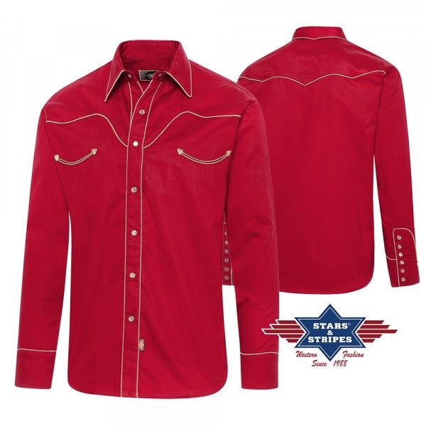 Stars & Stripes® - Western Shirt Jack Red