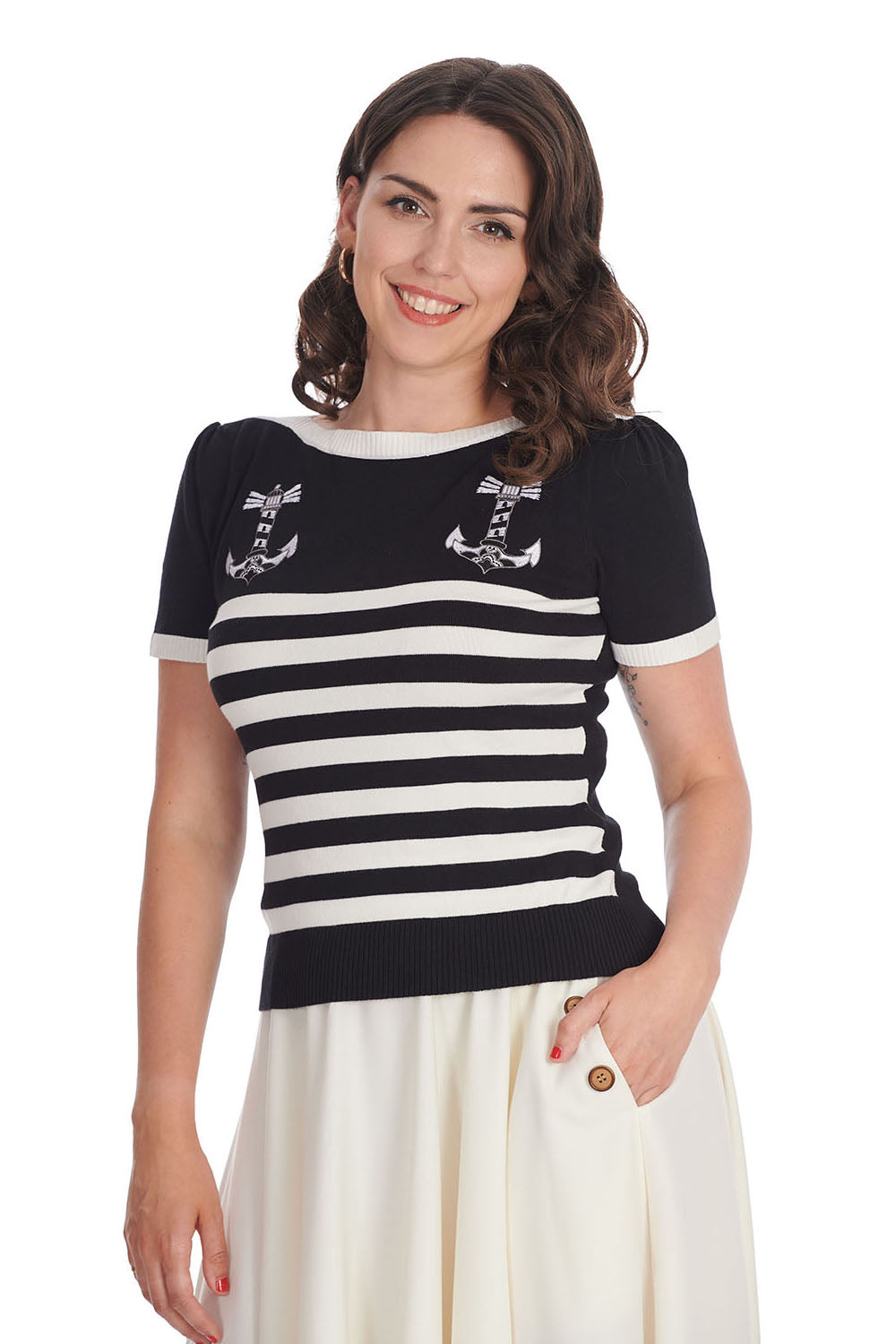 Banned Retro – Pull Ancre