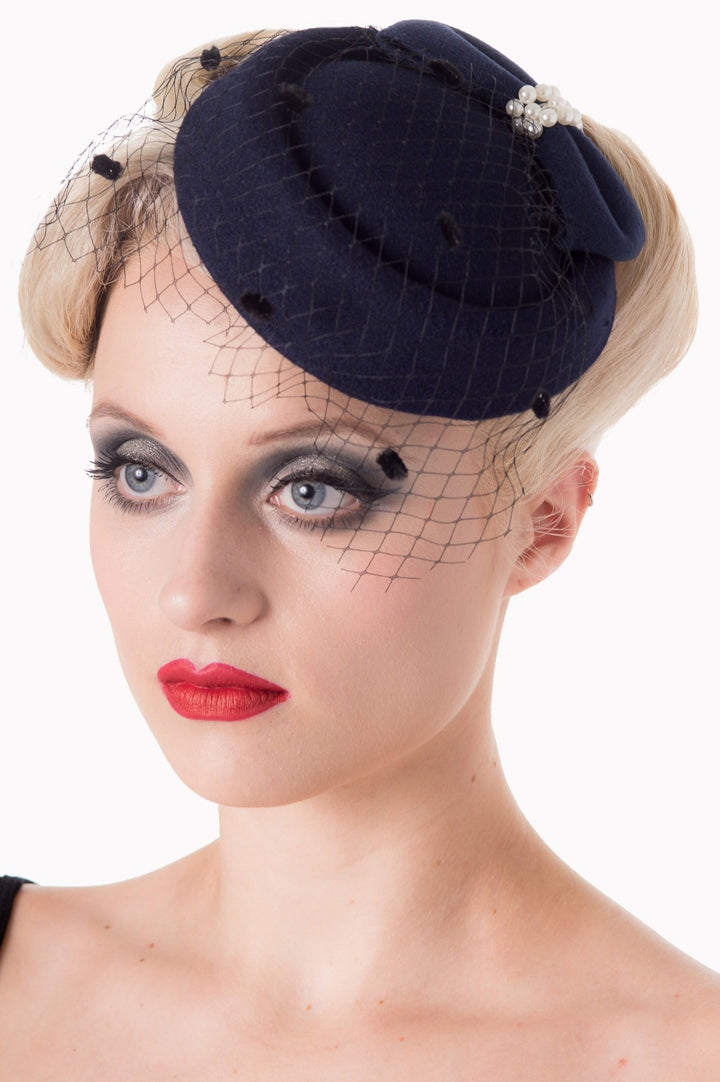 Banned Retro - Chapeau Judy en marine